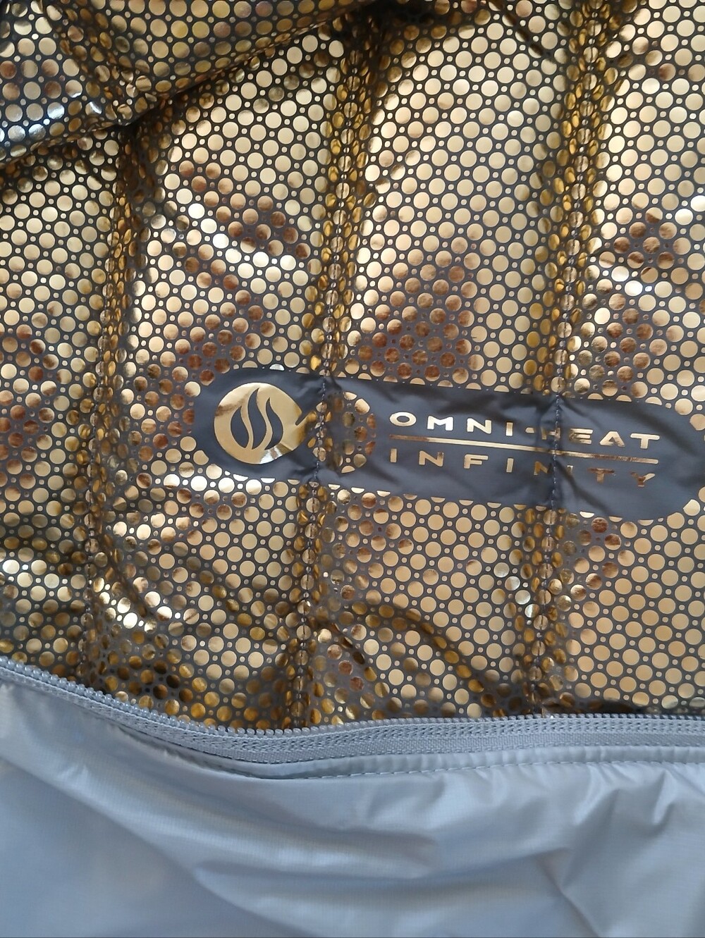 Columbia Lightweight Pack-able Puffer Vest Omni-Heat Infinity Reflective SMALL - Picture 7 of 15